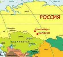 Geografia Rusiei. Unde este Barnaul?