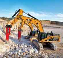 Excavator pe bază de ciocan hidraulic: caracteristici de proiectare și funcționare