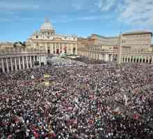 Piața principală a Romei este locul de pelerinaj pentru toți catolicii lumii