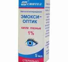Picături pentru ochi `Emoksi-Optik`: instrucțiuni de utilizare, recenzii, analogi