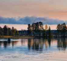 Lacul Glubokoe (regiunea Leningrad) este un loc ideal pentru o vacanta