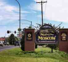 Orașul Moscova din Statele Unite: unde se află, originea numelui. Câte orașe din Moscova din SUA