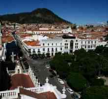 Orașul Sucre este capitala Boliviei