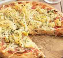 Gătitul este simplu: pizza de casă cu brânză și șuncă