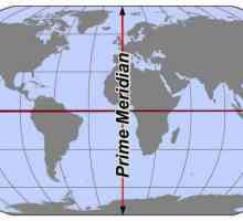 Grila de grade a Pământului: emisfera occidentală (țări și continente)