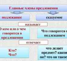 Analiza gramaticală a sentinței în limba rusă: exemple