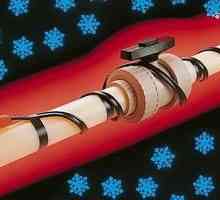 Cablu de încălzire pentru țevi de alimentare cu apă, drenaj și canalizare