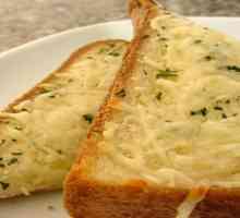 Toasturi cu usturoi și brânză: o gustare pentru toate ocaziile. Cele mai bune retete