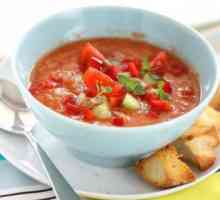 Supă de gazpacho rece și fierbinte din roșii: rețetă