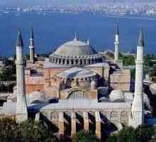 Templul Hagia Sophia, situat în Constantinopol