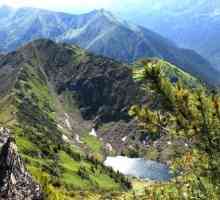 Khamar-Daban Ridge: descriere, hartă, fotografie, lac Heart și trasee turistice