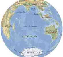 Oceanul Indian: zonă și caracteristici