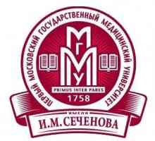 Institutul Sechenov. Primul institut medical numit după Sechenov