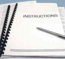 Instrucțiuni pentru completarea fișei de lucru: procedura de referință, cerințele și recomandările