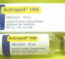 Insulina Actrapid: descrierea preparatului și a compoziției