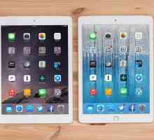IPad Air 2 și iPad Air: comparație și descriere
