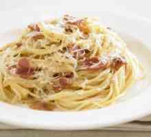 Bucătăria italiană: Carbonara cu șuncă. Rețeta pentru gătit