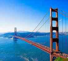 Punctul culminant al orașului San Francisco este Podul Golden Gate