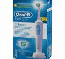 Periuță de dinți electrică Braun Oral-B 3D vitality alb: recenzie, specificații și recenzii