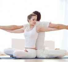 Yoga pentru două: exerciții, posturi, muzică
