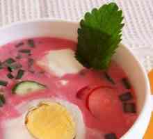 Cum să gătești supa de sfeclă roșie - supa rece pentru porii fierbinți?