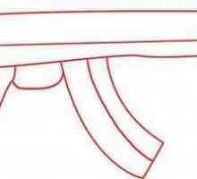 Cum să atragă AK-47 în creion? Să luăm în considerare toate etapele
