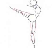 Cum de a desena o balerină în mișcare