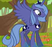 Cum de a desena Luna din seria My Little Pony