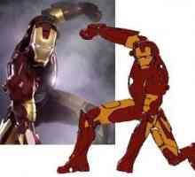 Cum să atragă Iron Man pas cu pas