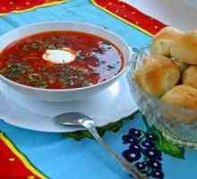 Cum să gătești borscht cu carne în limba ucraineană