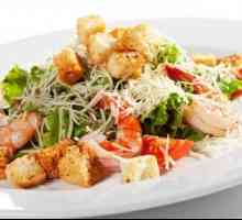 Cum să gătești o salată incredibil de delicioasă de Caesar cu creveți