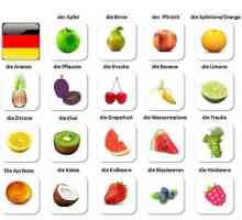 Cum să spun "fructe" în germană