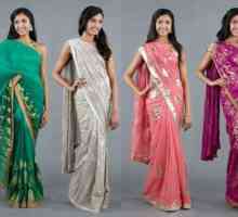 Cum să coase un sari indian? Sari - îmbrăcăminte tradițională pentru femei în India