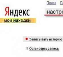 Cum să ștergeți istoricul pe telefon în Yandex și să ștergeți jurnalul de căutare