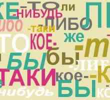 Ce fel de particule sunt scrise printr-o cratimă în limba rusă