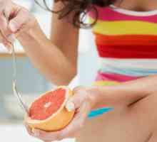 Conținutul caloric de grapefruit fără coajă