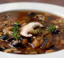 Conținutul caloric al supă de ciuperci va satisface toate restricțiile privind o dietă strictă