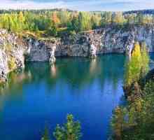 Karelia. Marble Canyon - un monument unic al naturii, făcut de mâna omului