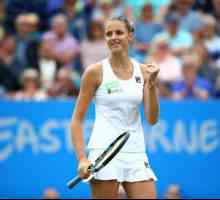 Karolina Plishkova: deschiderea anului 2017 în lumea tenisului