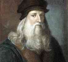 Imaginea lui Leonardo da Vinci "Botezul lui Hristos" - una dintre capodoperele Renașterii