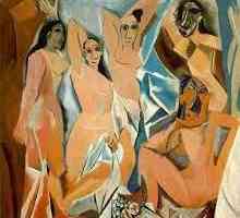 Imagine a Pablo Picasso `Avignon girls `: descriere și istorie a creației