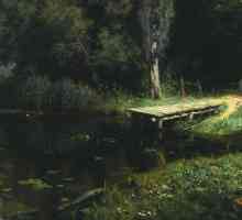 Pictura "Lacul înverzit" Polenova V.D .: Istoria creării, descrierii și recenziilor