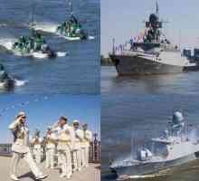 Flotilla Caspică a Marinei Ruse: compoziție și dislocare