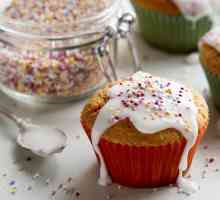 Cupcake pe smântână: rețetă, caracteristici de gătit și comentarii