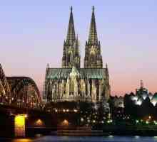 Catedrala din Köln din Germania - un obiect al patrimoniului cultural mondial al UNESCO