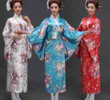 Kimono japonez cu propriile mâini: model, descriere a muncii