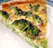 Kish cu broccoli și pui: ingrediente, gătit