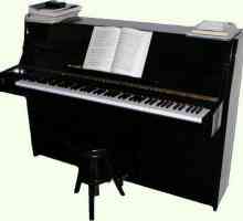 Pianul este un instrument muzical cu tastatură cu coarde