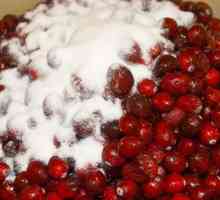 Cranberries, șterse cu zahăr: o rețetă pentru desert proaspăt