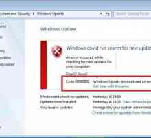 "Cod 800b0001 eroare Windows Update": cum se repară?